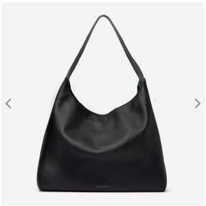 Minor History Overtime Tote NWT - Black full grain leather zip hobo tote bag